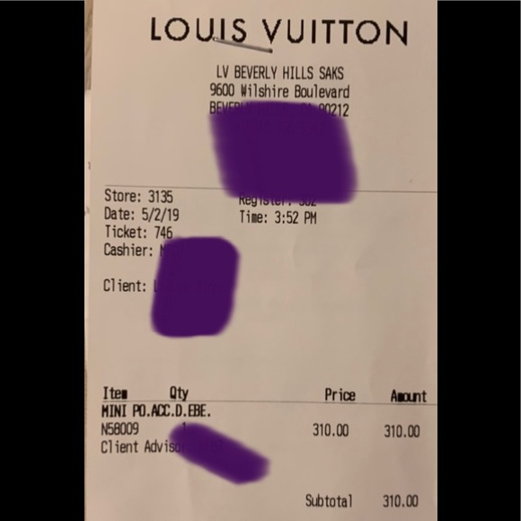 🤩 Louis Vuitton Mini Pochette Bag Pouch Wallet 👜 - Picture 7 of 8